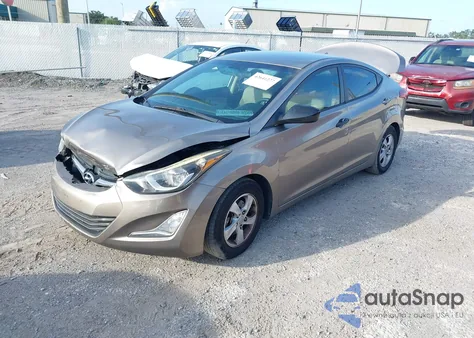 2015 Hyundai Elantra Se from USA, damaged, VIN 5NPDH4AE2FH649192